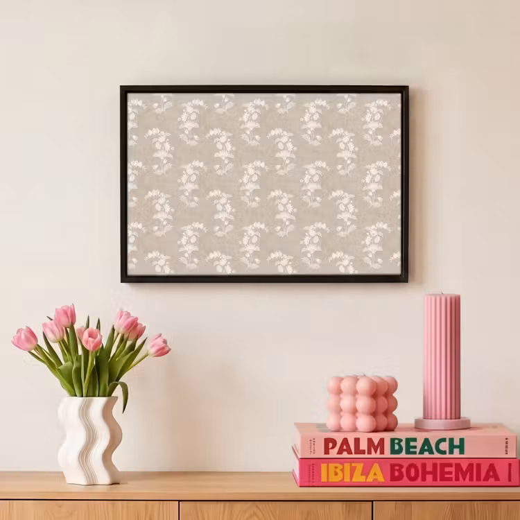 Motief - Beige - Linnen Canvas met baklijst klein 1125 -atmosphere_sfeer4_global