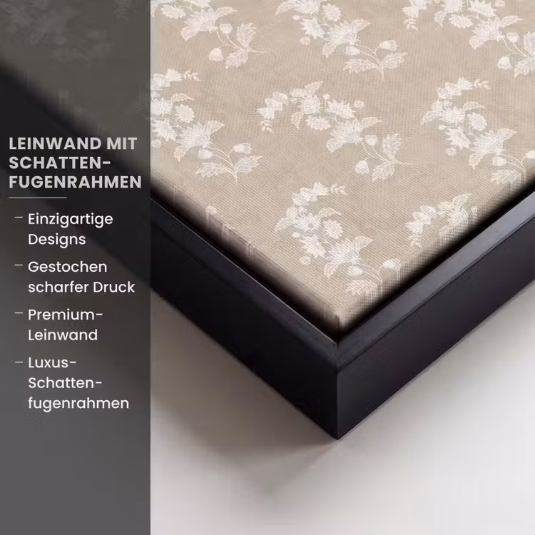 Motief - Beige - Linnen Canvas met baklijst klein 1125 -uniquesellingpoint_productkenmerken_DE