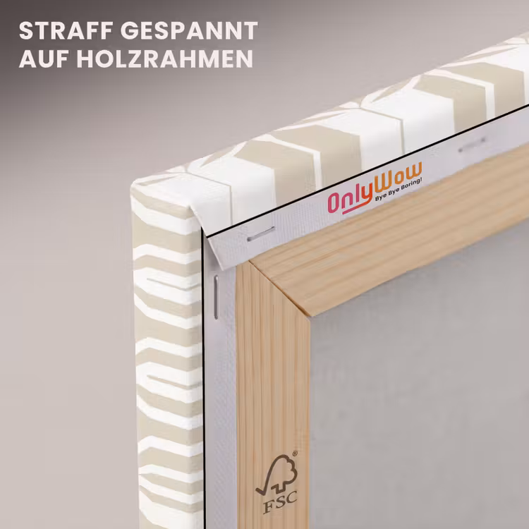 Motief - Modern - Beige canvas 2cm klein 34 -uniquesellingpoint_afwerking-onlywow_DE