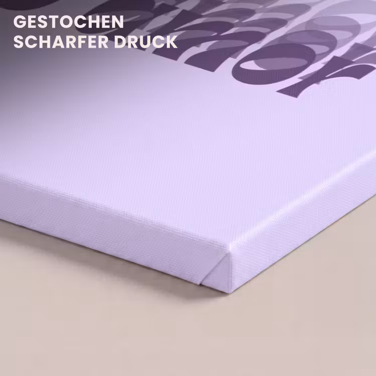 Mucho amor - Paars - Gelaagde letters canvas 2cm klein -closeup_print_DE