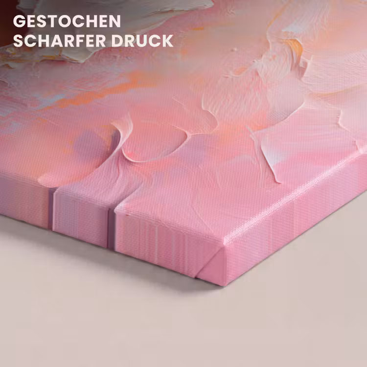 Schelp - Pastel - Pink canvas 2cm klein -uniquesellingpoint_afwerking-onlywow_DE