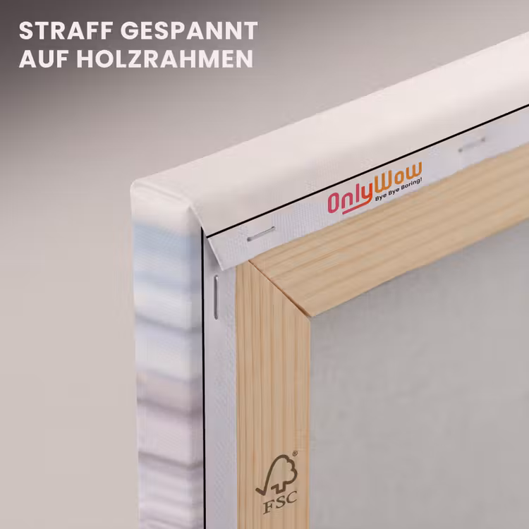 Zeeschelp - Strand - Zee - Natuur - Beige canvas 2cm klein -uniquesellingpoint_afwerking-onlywow_DE