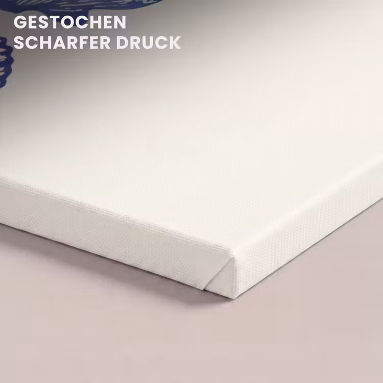 Schelpen - Blauw - Patroon canvas 2cm klein -uniquesellingpoint_afwerking-onlywow_DE