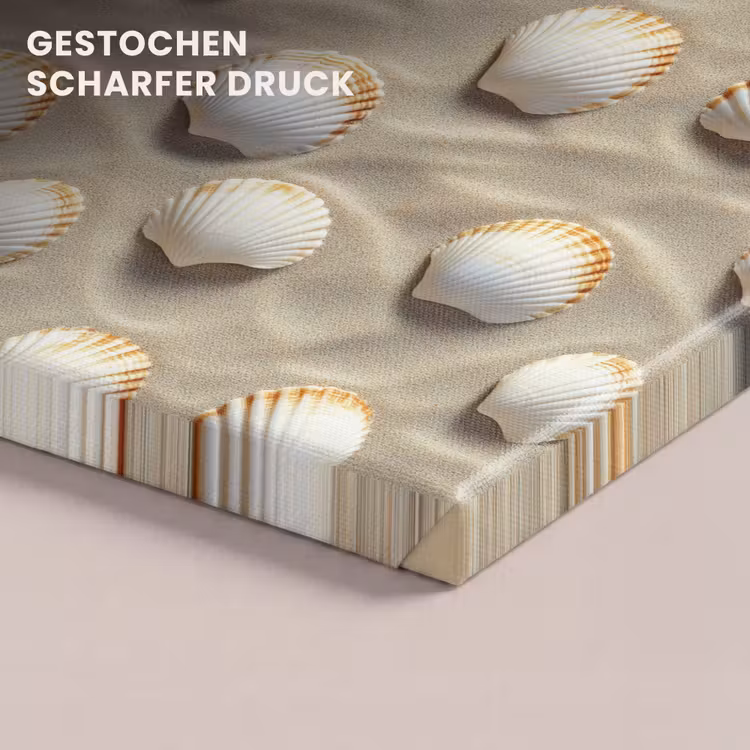 Schelpen - Zand - Maritiem canvas 2cm klein 34 -closeup_print_DE