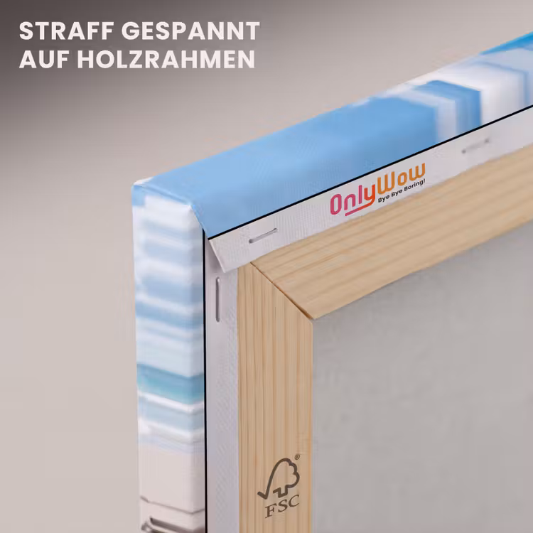 Schelpen - Strand - Natuur - Beige canvas 2cm klein -uniquesellingpoint_afwerking-onlywow_DE