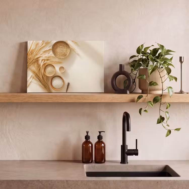 Granen - Hout - Kom - Beige canvas 2cm klein -closeup_print_DE