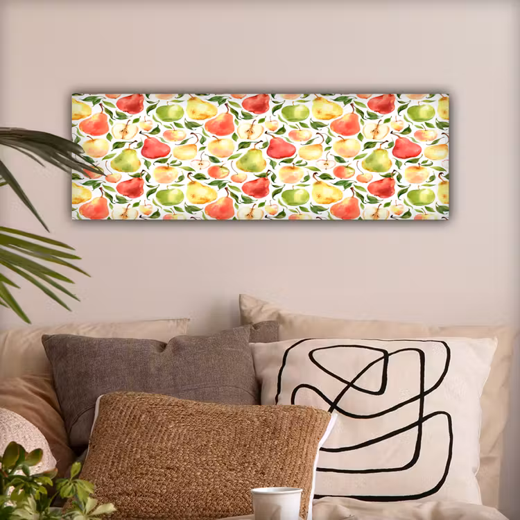Patroon - Appels - Peren canvas 2cm klein 828 -sfeer1