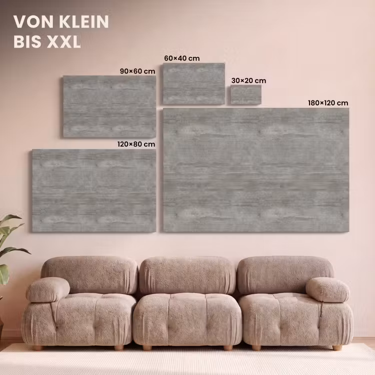 Patroon - Beton - Grijs canvas 2cm klein 34 -Xsfeer8_DE