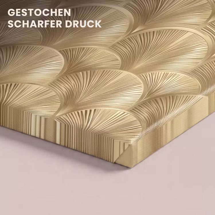 Patroon - Waaier - Goud canvas 2cm klein 34 -closeup_print_DE