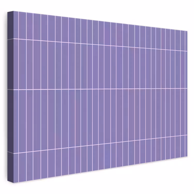 Patroon - Tegel - Lila canvas 2cm klein 34 -3d
