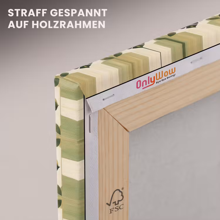 Patroon - Tegel - Groen canvas 2cm klein 34 -uniquesellingpoint_afwerking-onlywow_DE