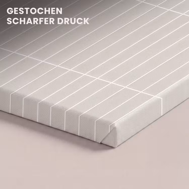 Patroon - Tegels - Zand canvas 2cm klein 34 -closeup_print_DE
