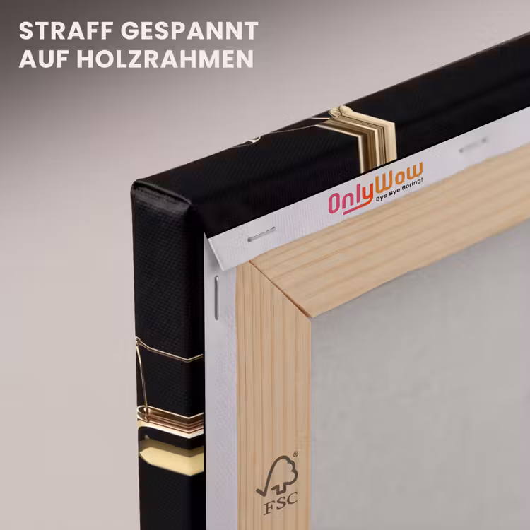 Patroon - Kersen - Goud - Chrome canvas 2cm klein -uniquesellingpoint_afwerking-onlywow_DE