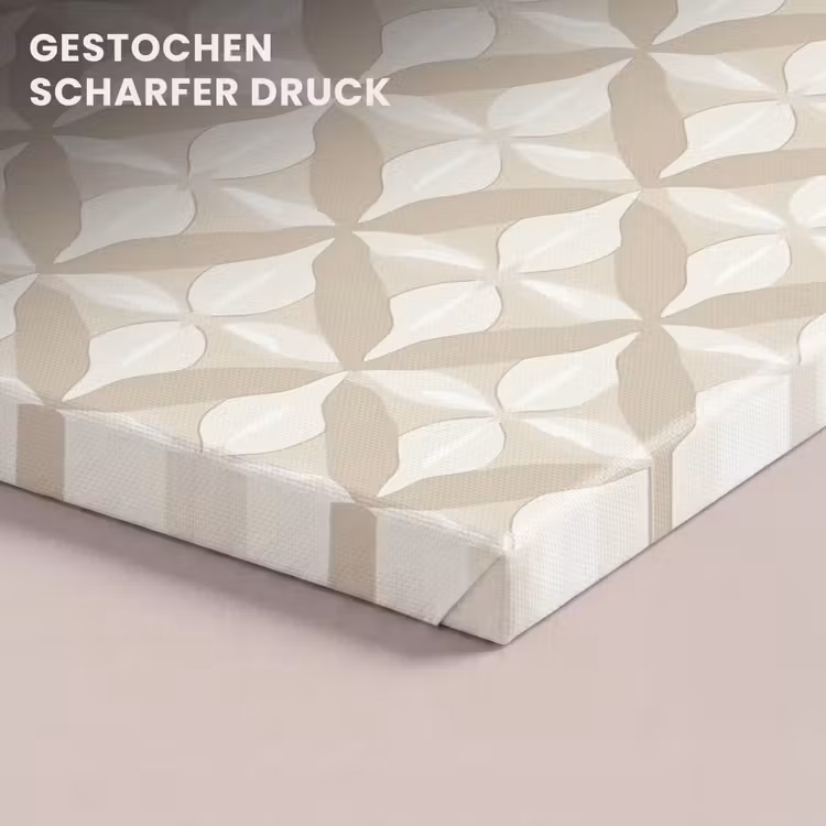 Patroon - Klassiek - Beige canvas 2cm klein 34 -closeup_print_DE