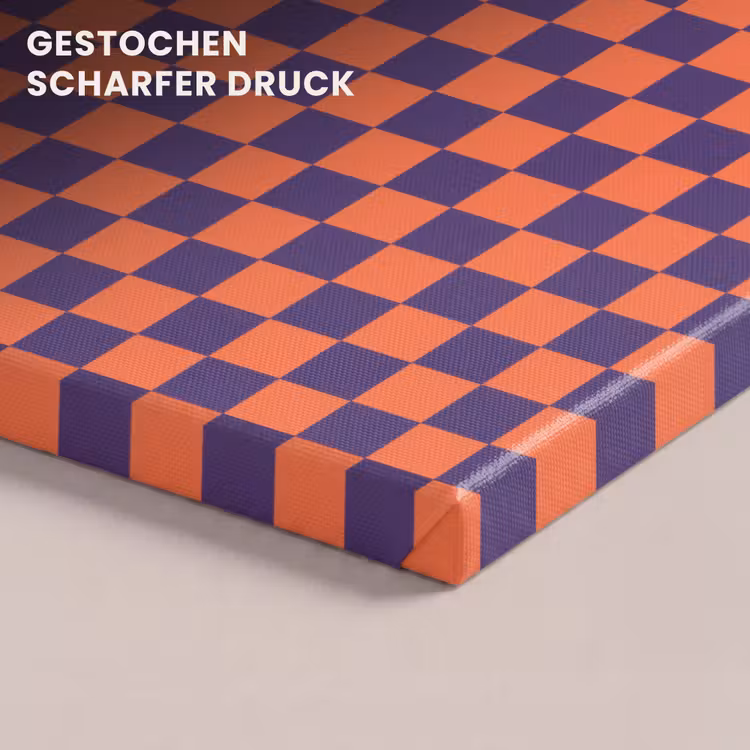 Patroon - Klassiek - Paars canvas 2cm klein 34 -closeup_print_DE
