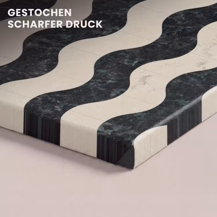 Patroon - Marmer - Groen - Cremé canvas 2cm klein 34 -closeup_print_DE
