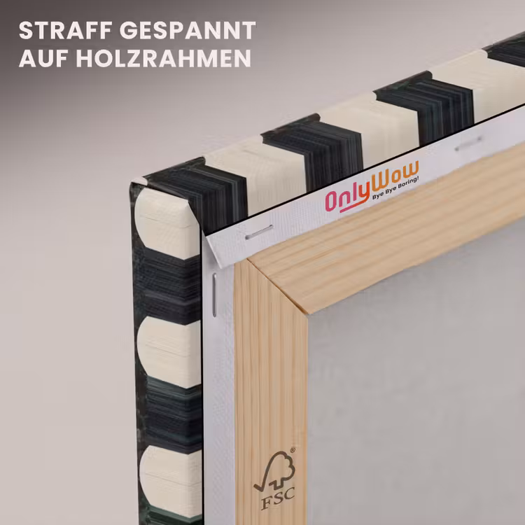 Patroon - Marmer - Groen - Cremé canvas 2cm klein 34 -uniquesellingpoint_afwerking-onlywow_DE
