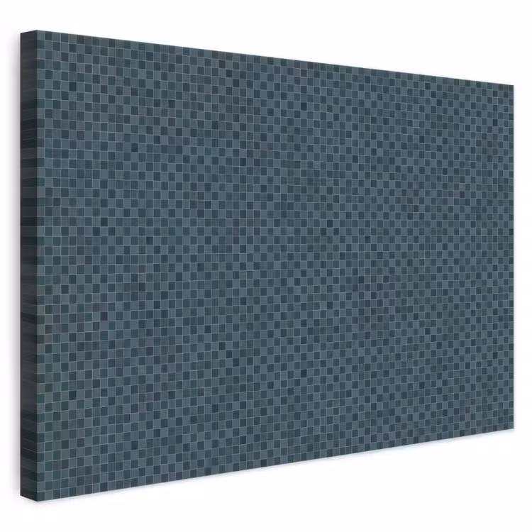 Patroon - Mozaïek - Groen canvas 2cm klein 34 -3d