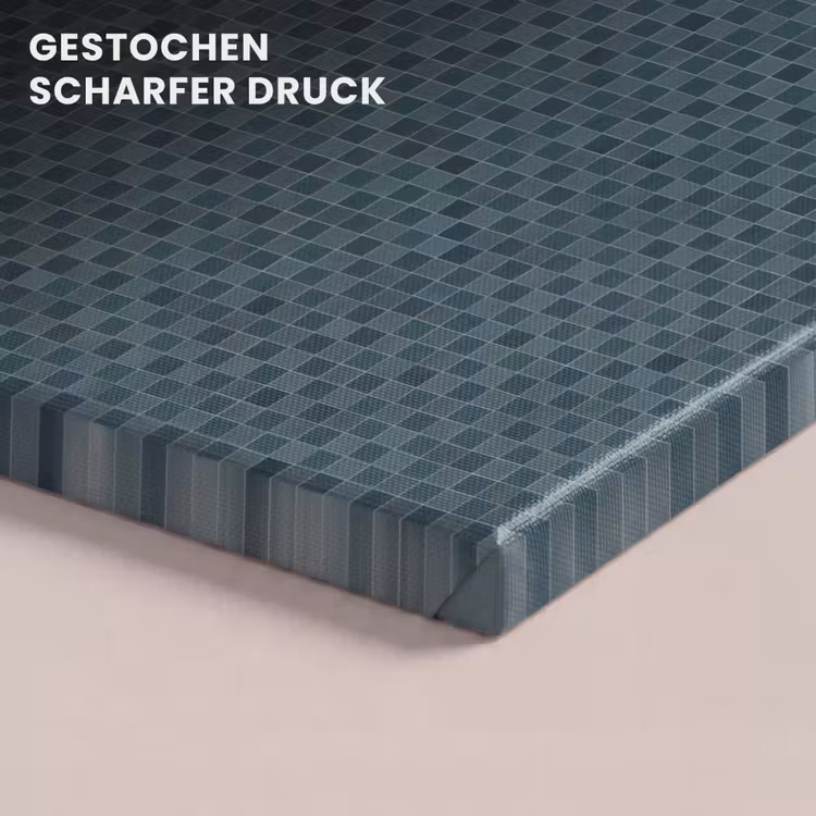 Patroon - Mozaïek - Groen canvas 2cm klein 34 -closeup_print_DE