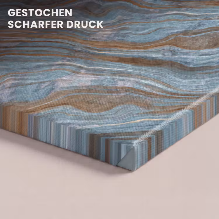 Patroon - Steen - Blauw canvas 2cm klein 34 -closeup_print_DE
