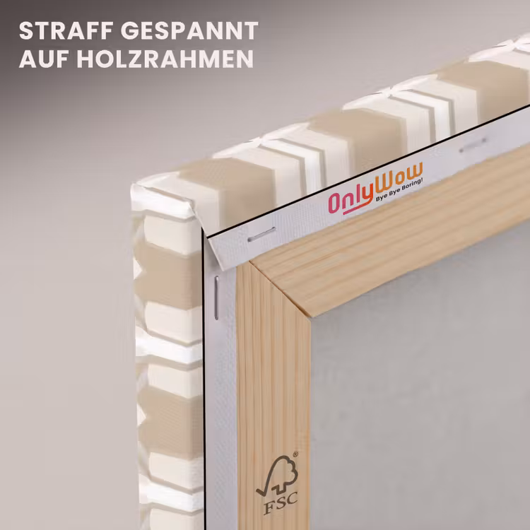 Patroon - Symmetrisch - Beige canvas 2cm klein 34 -uniquesellingpoint_afwerking-onlywow_DE
