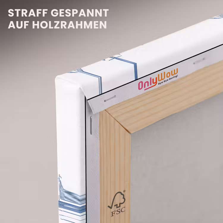 Nautisch - Illustraties - Kleurrijk canvas 2cm klein 34 -uniquesellingpoint_afwerking-onlywow_DE