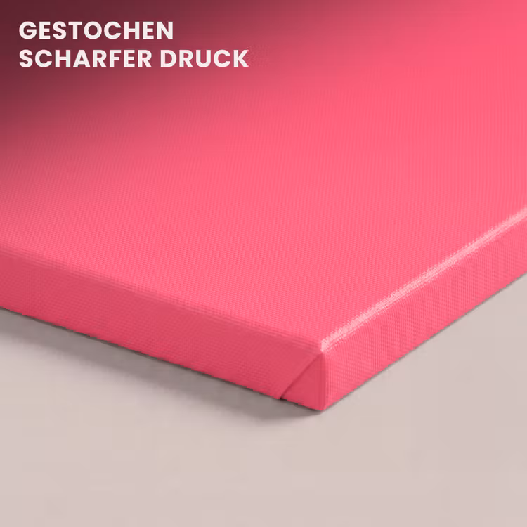 Neon - Flamingo - Roze canvas 2cm klein 34 -closeup_print_DE