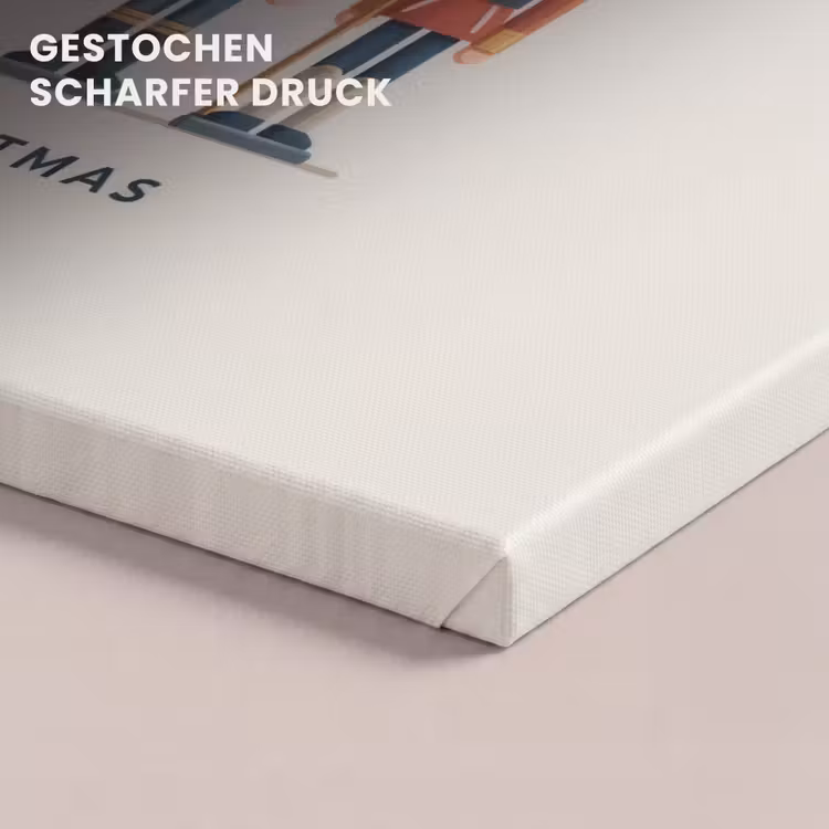 Notenkrakers - Minimalistisch - Kerst - Beige canvas 2cm klein -uniquesellingpoint_afwerking-onlywow_DE