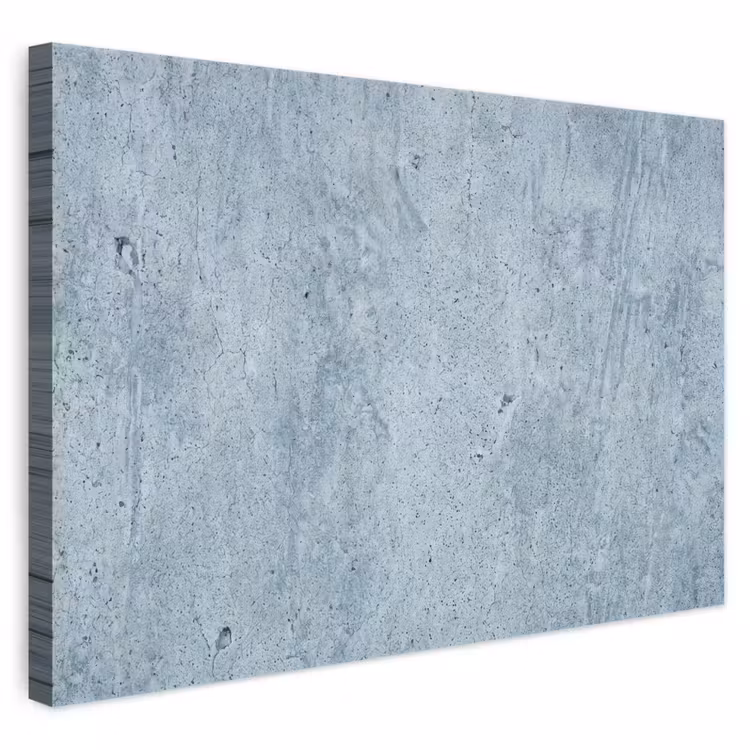 Oppervlak - Ruw - Abstract - Modern - Grijs canvas 2cm klein -3d