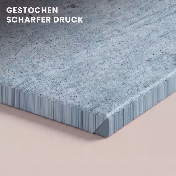 Oppervlak - Ruw - Abstract - Modern - Grijs canvas 2cm klein -closeup_print_DE