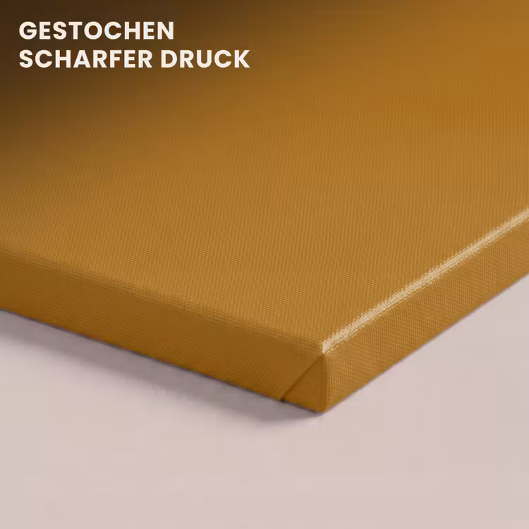 Ocre - Gold - Geel canvas 2cm klein 34 -closeup_print_DE