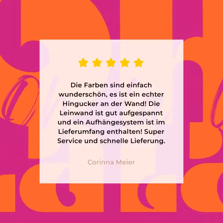 Oh la la - Roze - Oranje - Gestapelde letters canvas 2cm klein -sfeer3