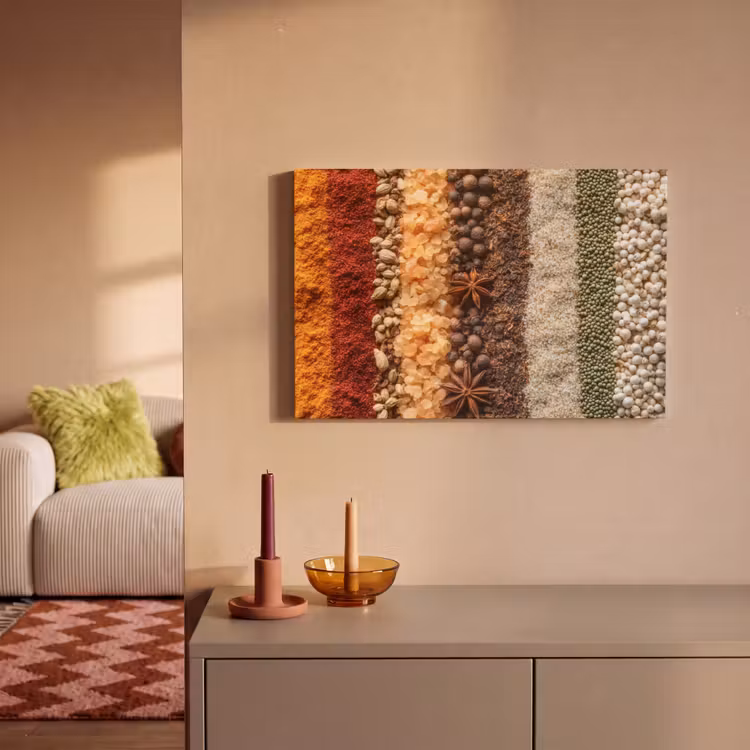 Banen - Verticaal - Kruiden - Variatie canvas 2cm klein -sfeer1