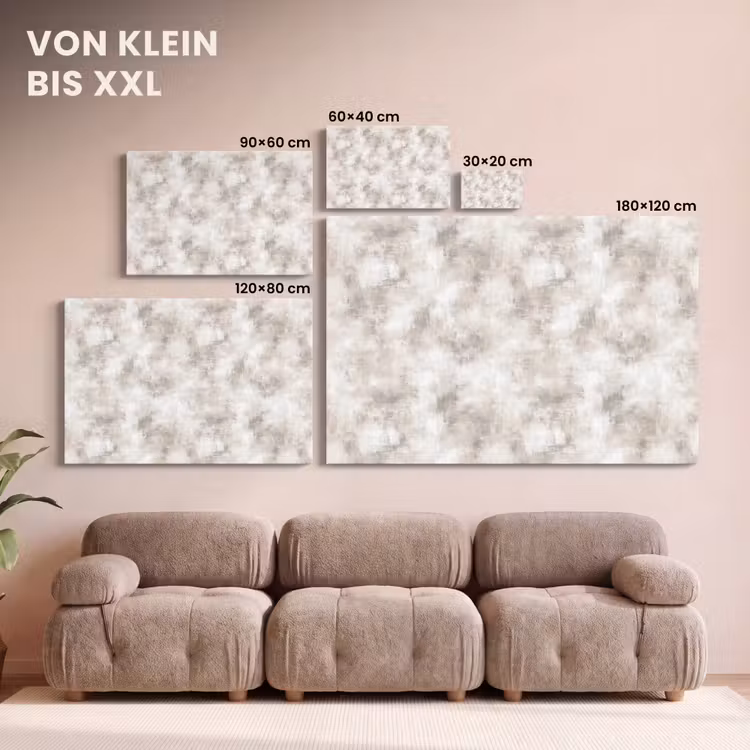 Organisch - Patroon - Gemêleerd canvas 2cm klein 34 -Xsfeer8_DE