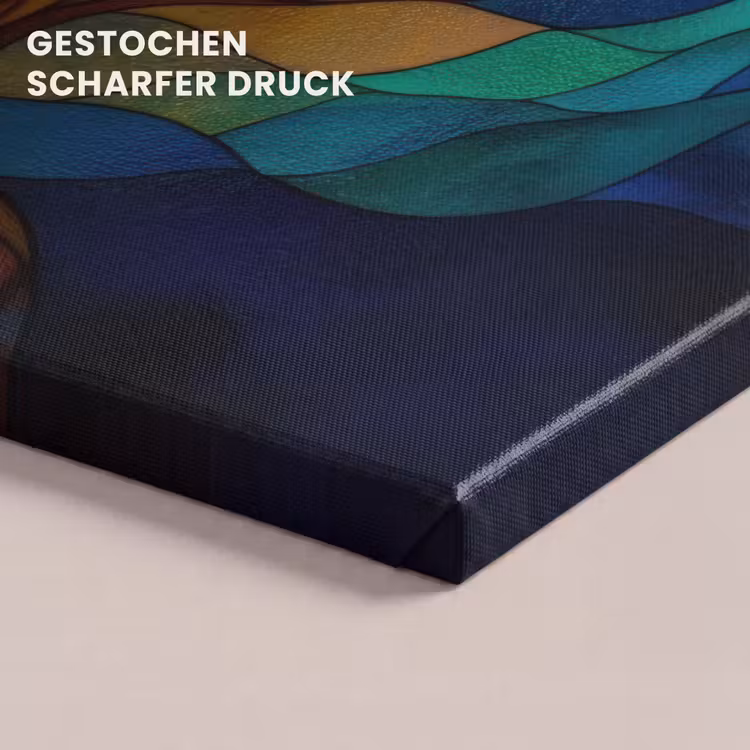 Sierglas - Boom - Rood - Vlakken canvas 2cm klein -closeup_print_DE