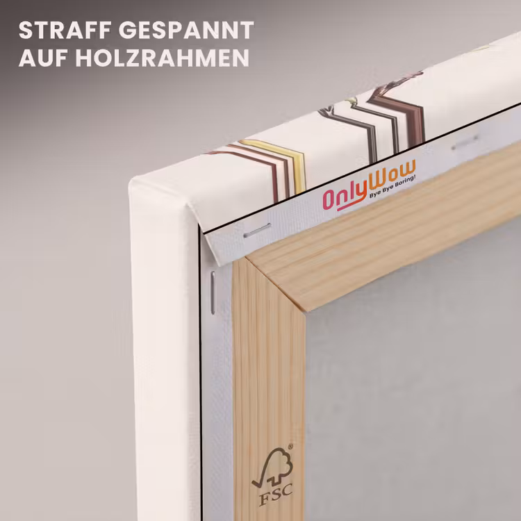 Paastak - Strikje - Eieren canvas 2cm klein -uniquesellingpoint_afwerking-onlywow_DE