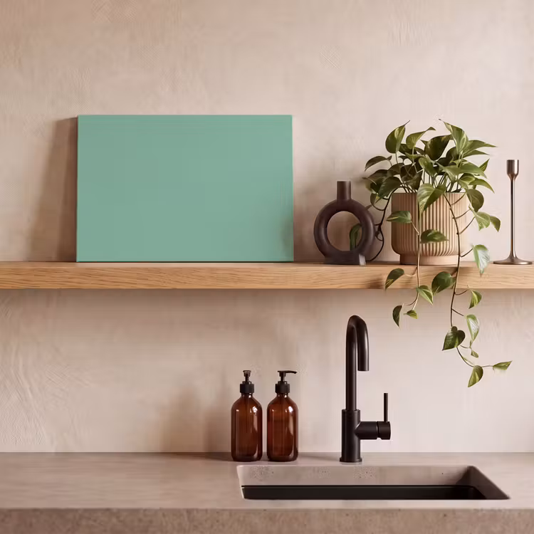 Ocean - Jade - Groen canvas 2cm klein 34 -sfeer3