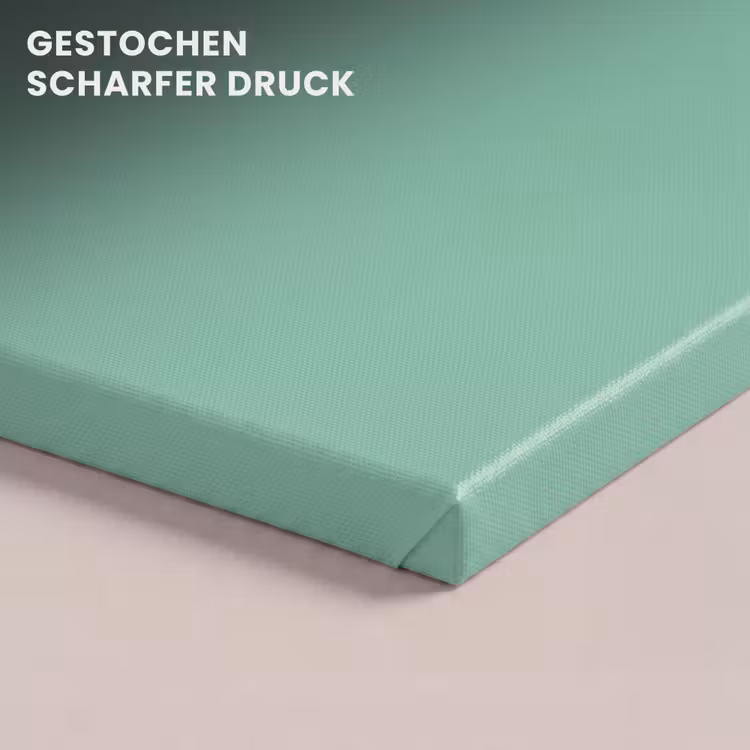 Ocean - Jade - Groen canvas 2cm klein 34 -closeup_print_DE