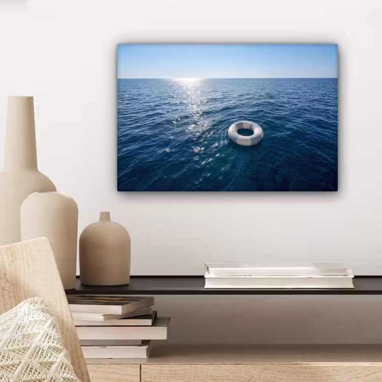 Oceaan - Zwemband - Horizon canvas 2cm klein -sfeer6