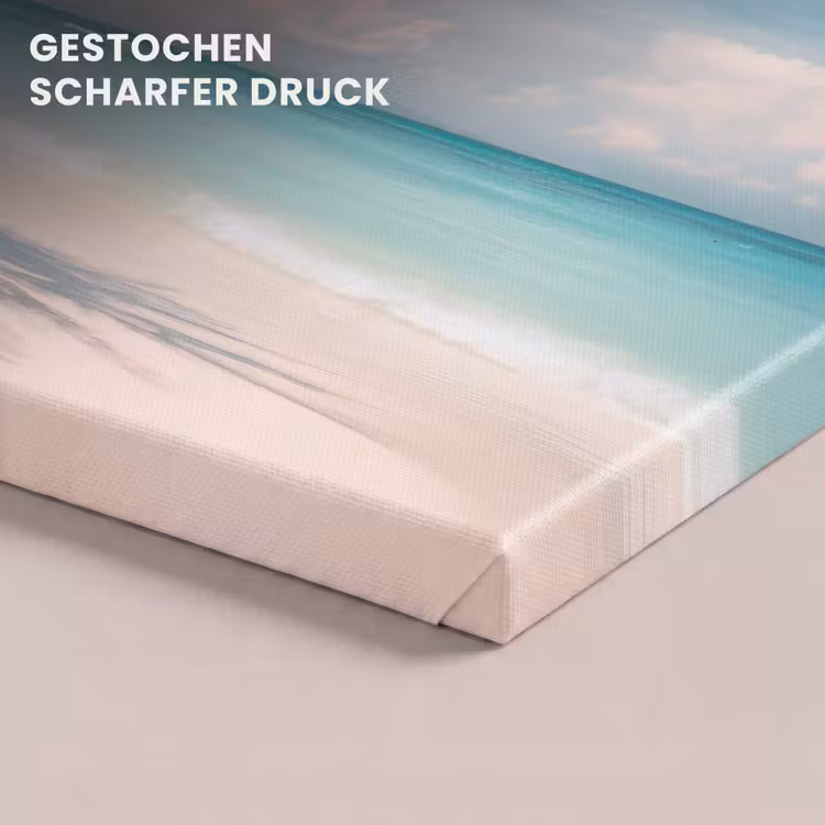 Palmboom - Schommel - Strand - Lucht canvas 2cm klein -uniquesellingpoint_afwerking-onlywow_DE