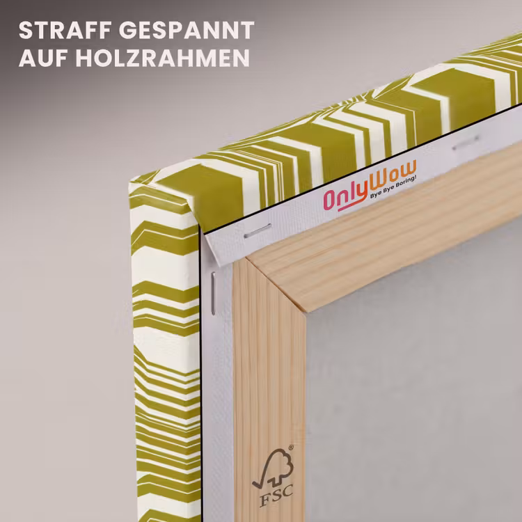 Palmblad - Patroon - Groen canvas 2cm klein 34 -uniquesellingpoint_afwerking-onlywow_DE