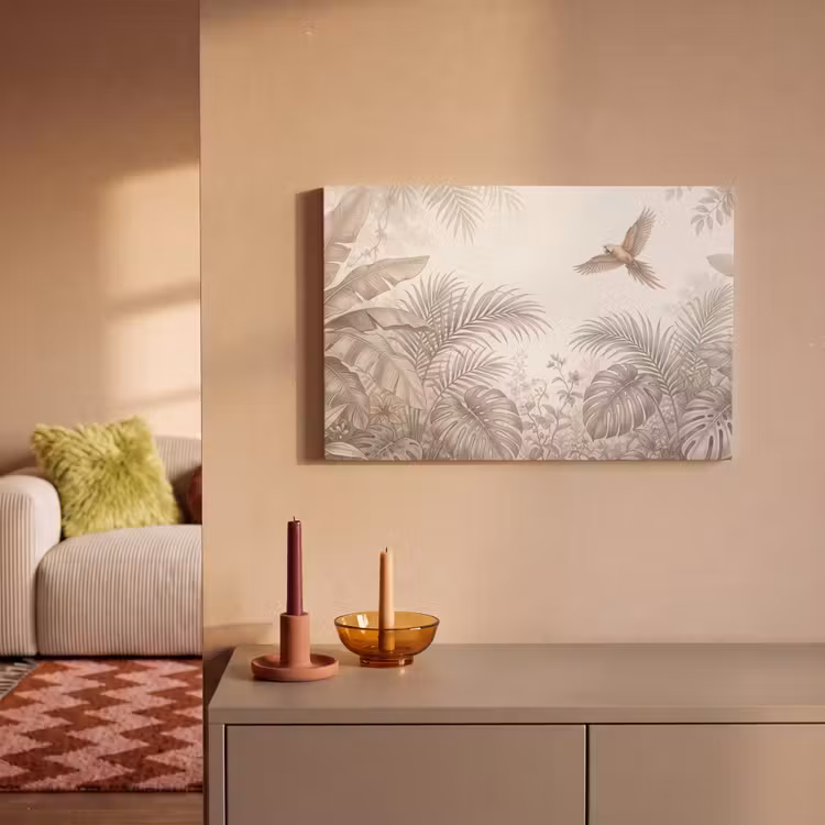 Papagaai - Jungle - Tropisch canvas 2cm klein -sfeer1