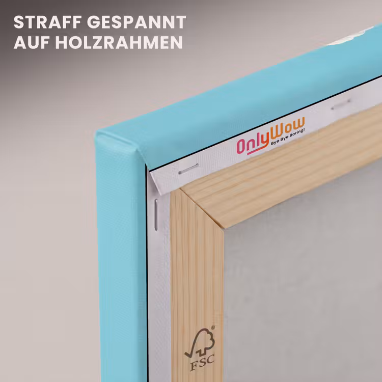 Papegaai - Koksmuts - Quote - Neon canvas 2cm klein -uniquesellingpoint_afwerking-onlywow_DE