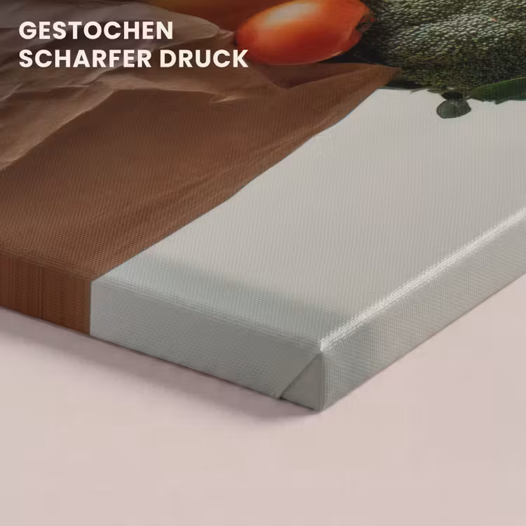 Papieren - Boodschappen - Groente - Kleurrijk canvas 2cm klein -closeup_print_DE