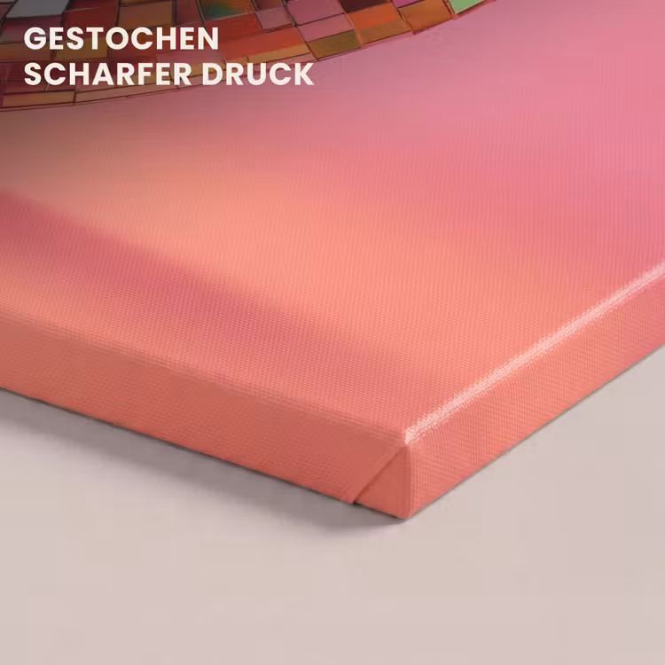 Peper - Disco - Rood - Glitter canvas 2cm klein -uniquesellingpoint_afwerking-onlywow_DE