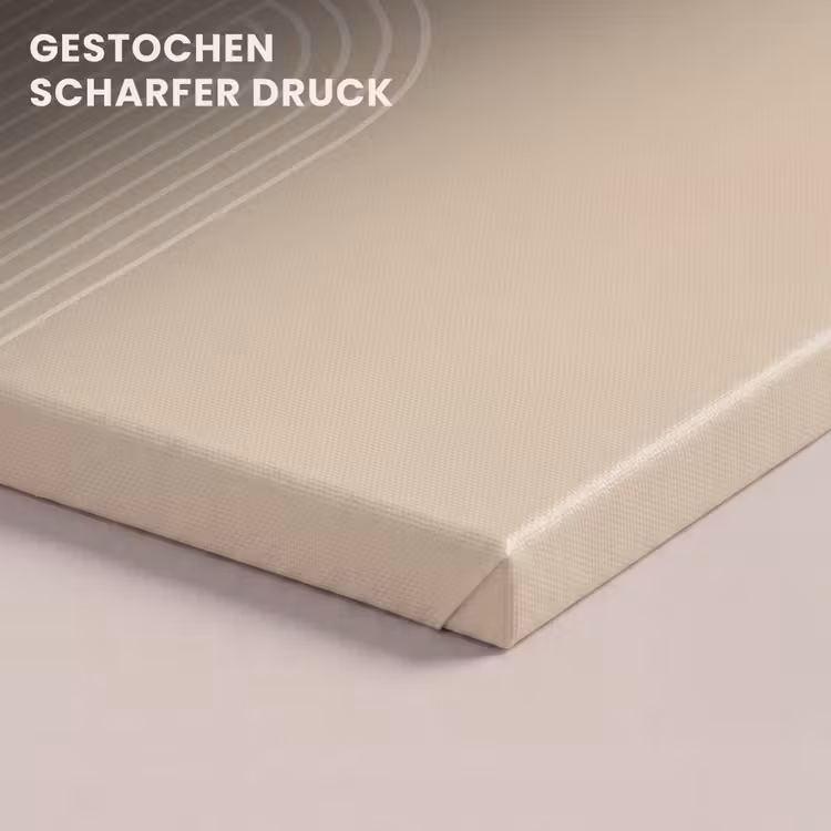Parallelle lijnen - Lichte textuur - Beige canvas 2cm klein -closeup_print_DE