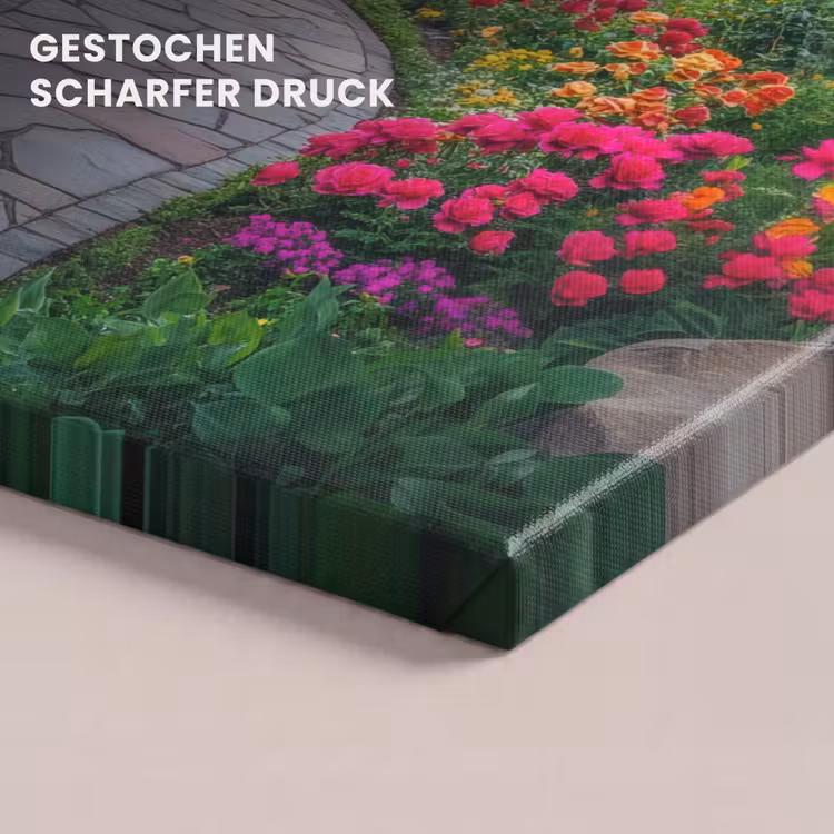 Park - Bloemen - Tuin canvas 2cm klein -closeup_print_DE