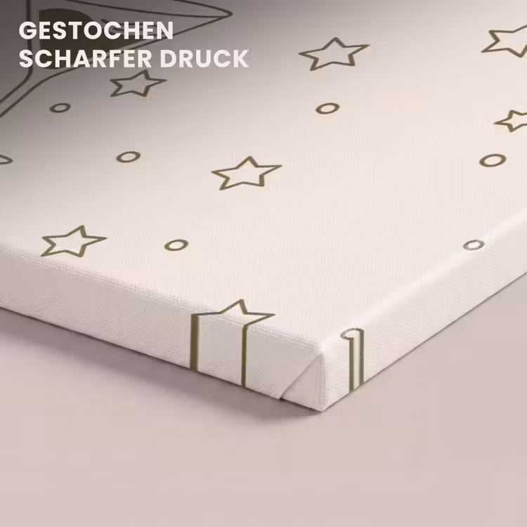 Feest - Disco - Drank - Illustratie - Groen canvas 2cm klein -closeup_print_DE