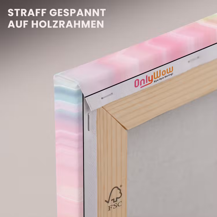 Pasteltinten - Tie dye - Roze canvas 2cm klein -uniquesellingpoint_afwerking-onlywow_DE