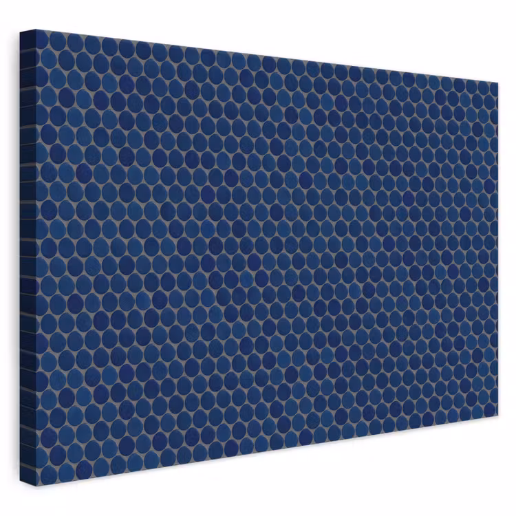 Penny - Mozaïek - Donkerblauw canvas 2cm klein 34 -3d